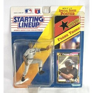 Vintage 1992 Starting Lineup Frank Thomas Chicago White Sox New Factory Sealed